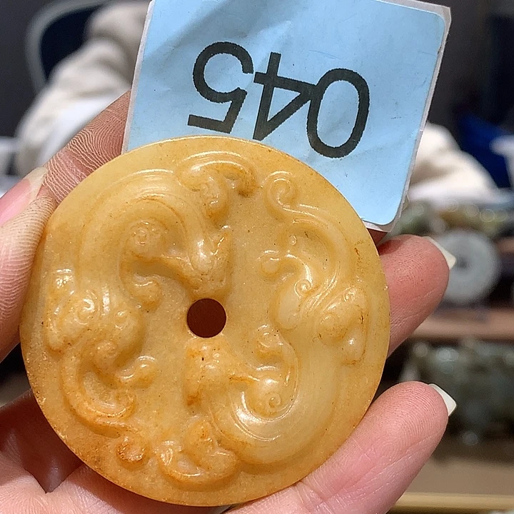 永***士和田玉未镶嵌挂件