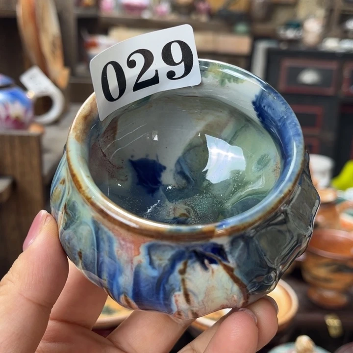 其他全手工柴烧志野杯029