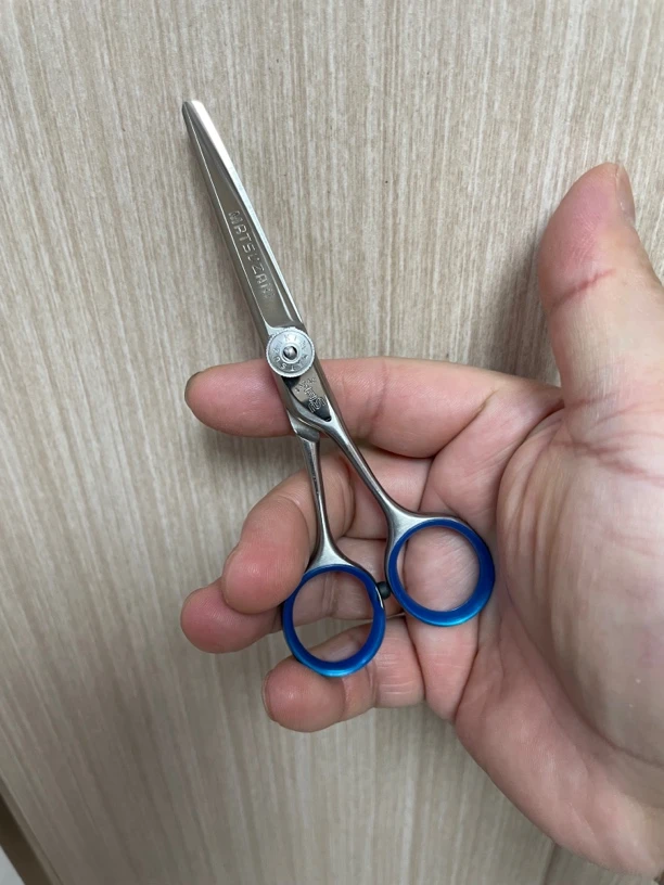 日本剪刀松崎经典5寸a型剪无尾钉成色好到手即用