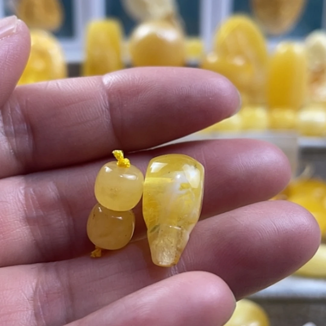 【闪购商品】琥珀裸石未镶嵌潇****）7杂