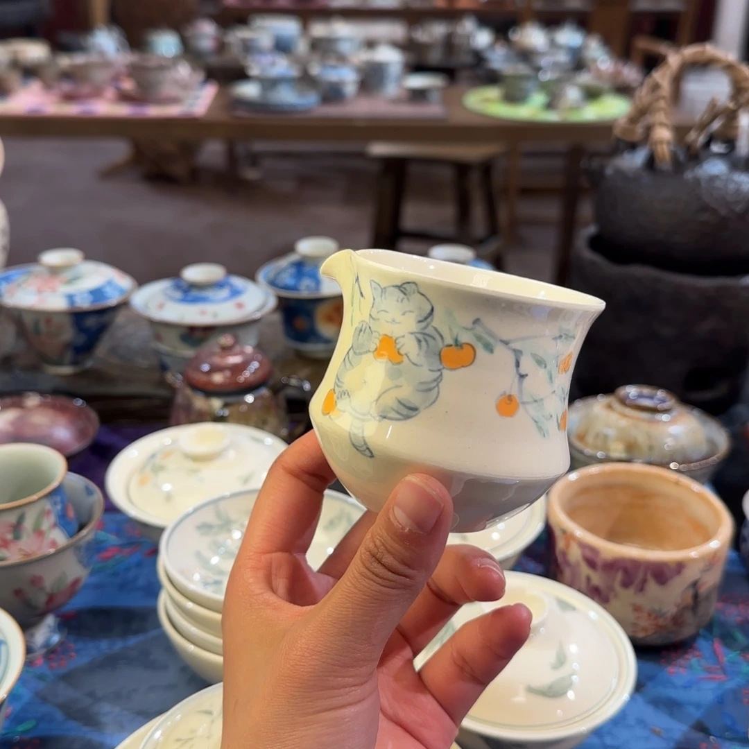 瓷片景德镇手作器皿了
