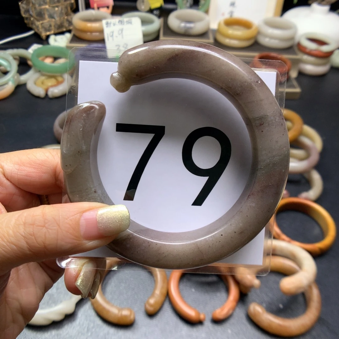 石英质玉手镯未镶嵌J****g