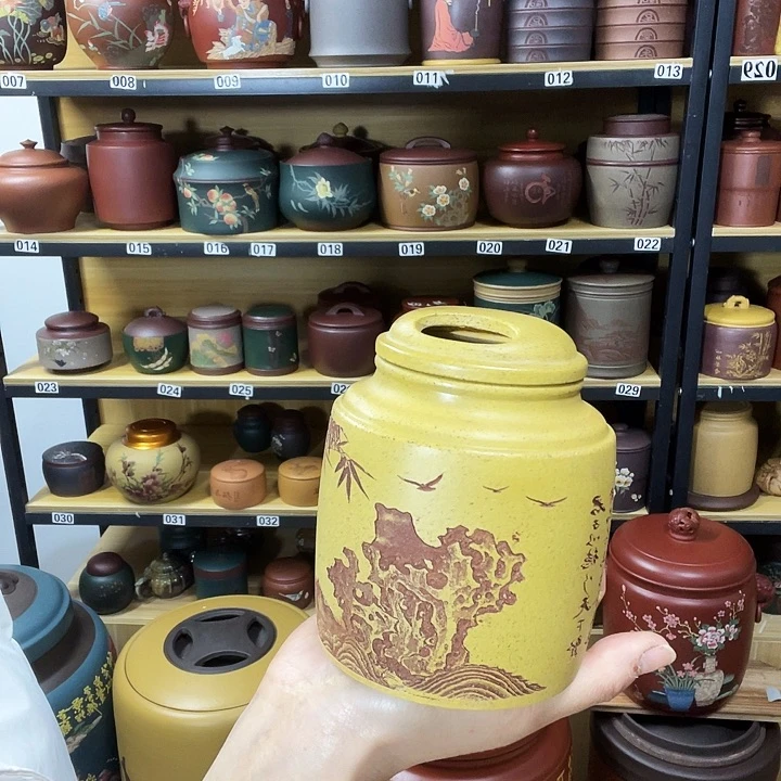 紫砂茶叶罐紫砂茶叶罐