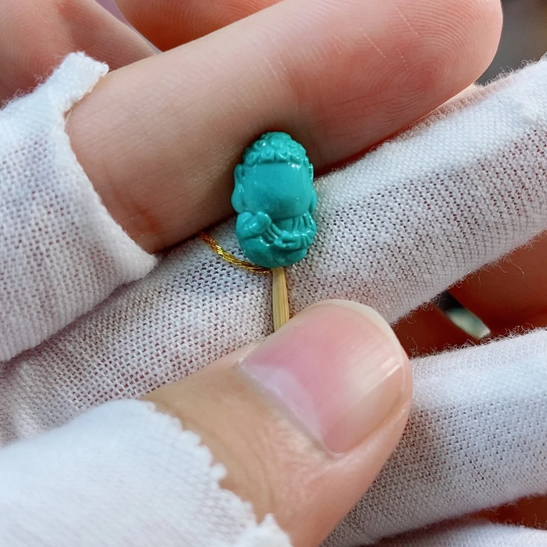 未镶嵌绿松石珠宝奇石