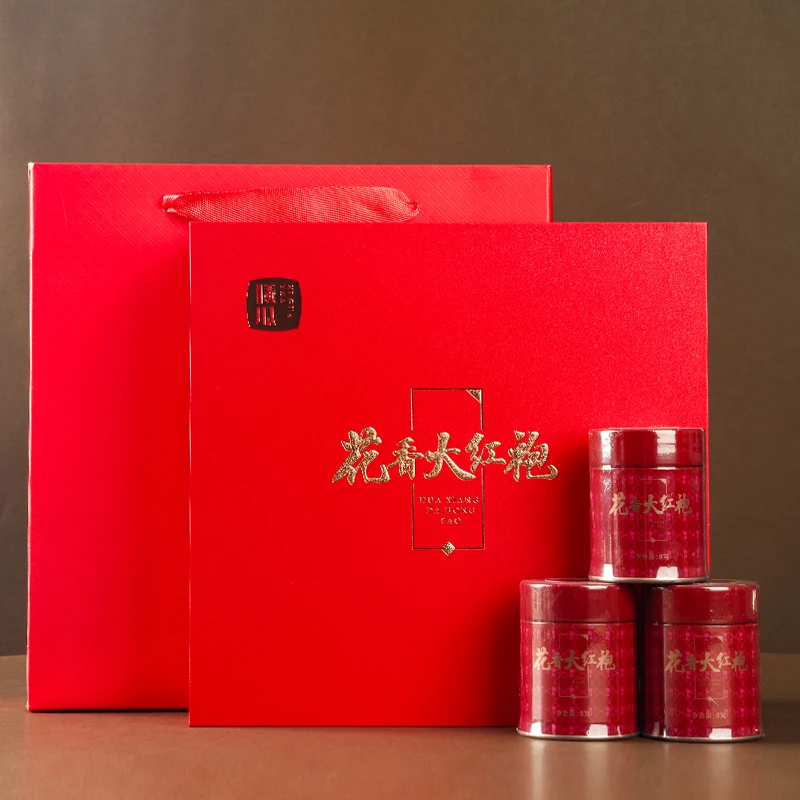 高端茶叶改价曦瓜花香大红袍 武夷岩茶正宗大红袍高级茶叶礼盒装