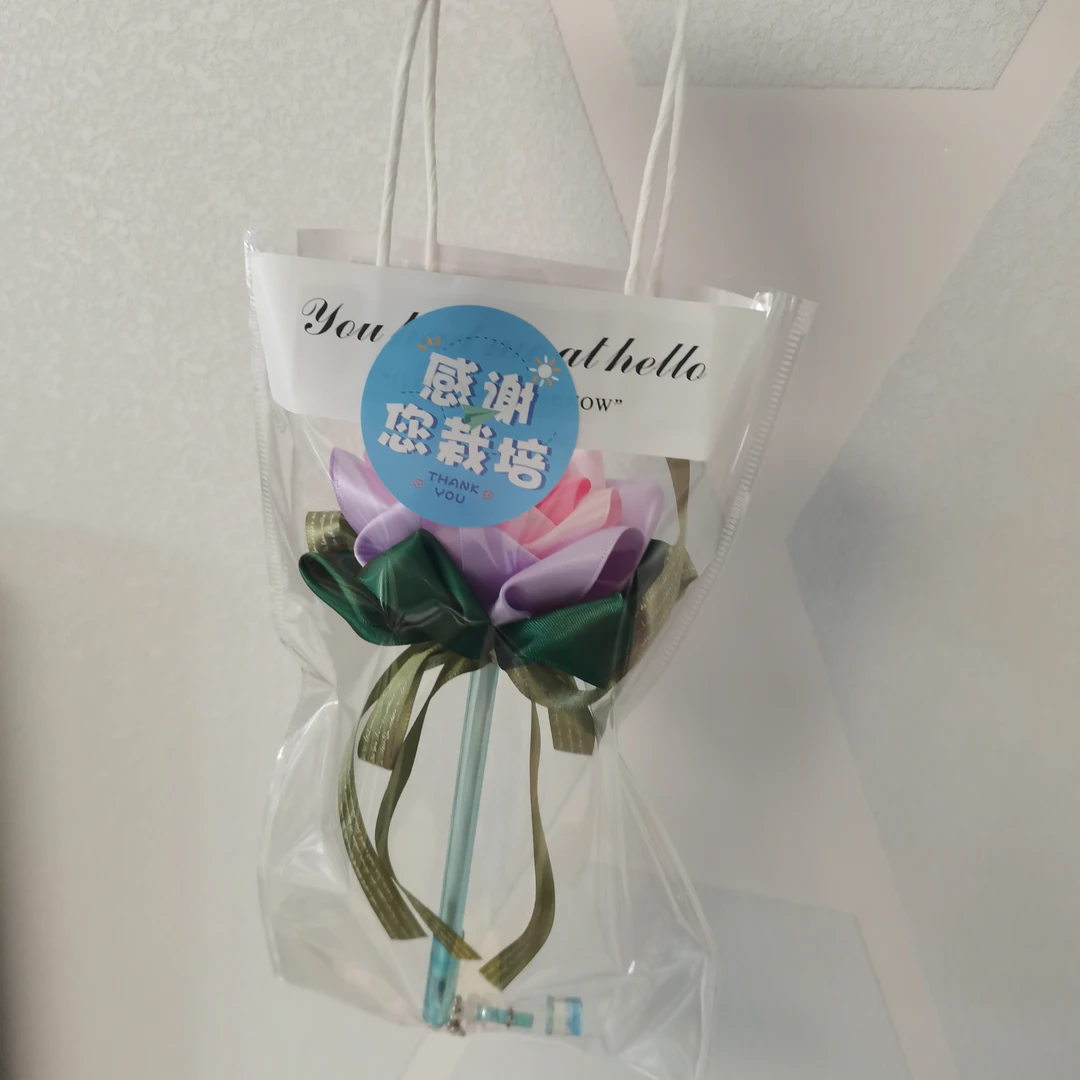 创意花玫瑰笔教师节送老师幼儿园小学感恩实用礼品