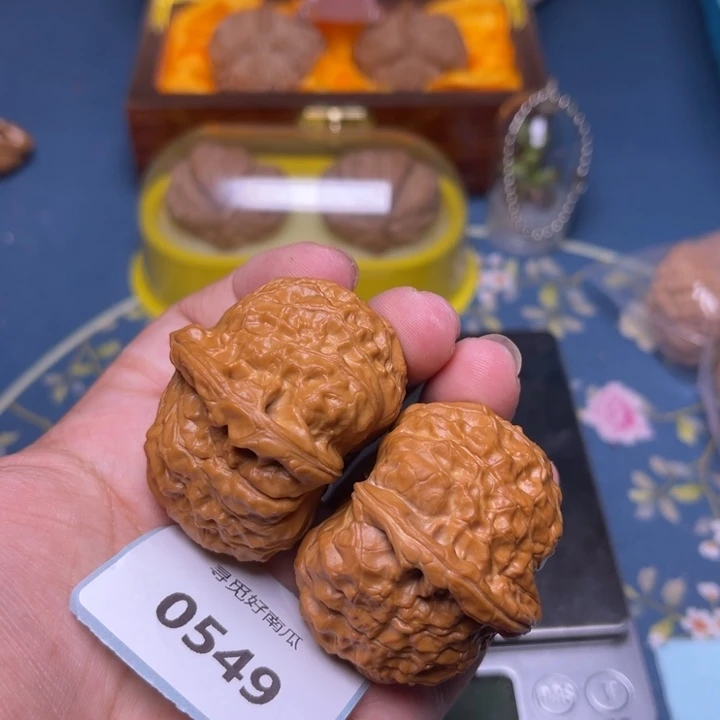 文玩核桃把件南瓜墩44.0549