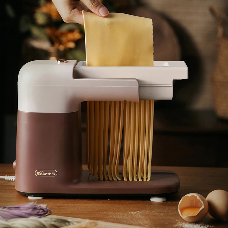 小熊面条机全自动压面机家用智能小型压面皮机饺子皮机馄饨皮