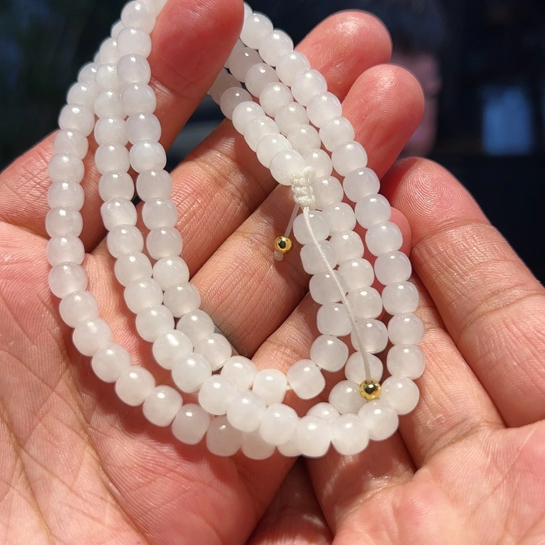 和田玉未镶嵌项链0.7左右