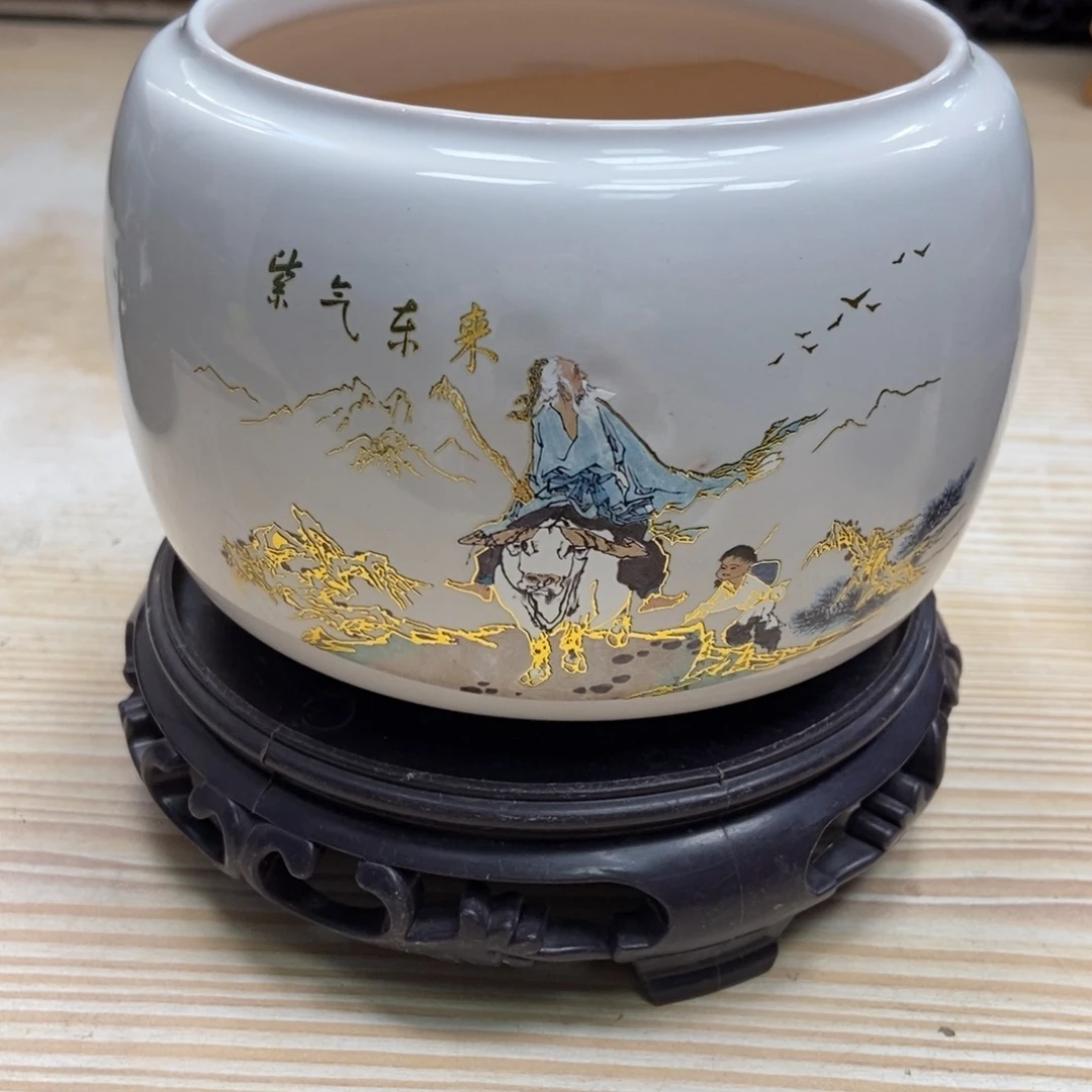 瓷片陶瓷花盆陶瓷艺术