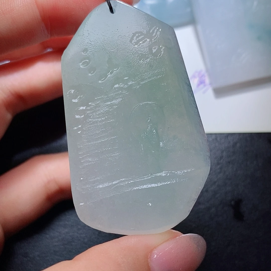 未镶嵌定制翡翠毛货付款后联系客服确认抛光