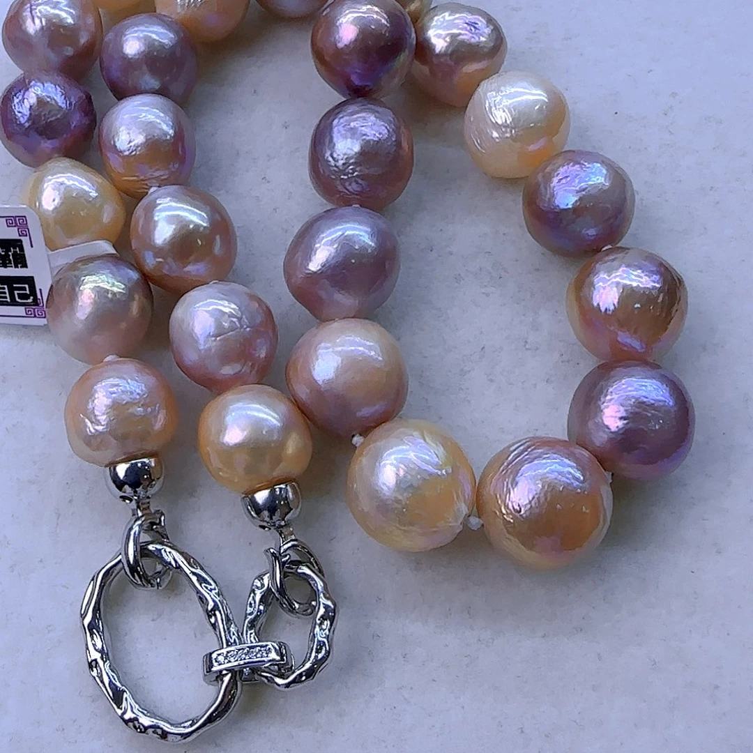 未镶嵌项链定制多样性发货发其一639淡水珍珠煜****具