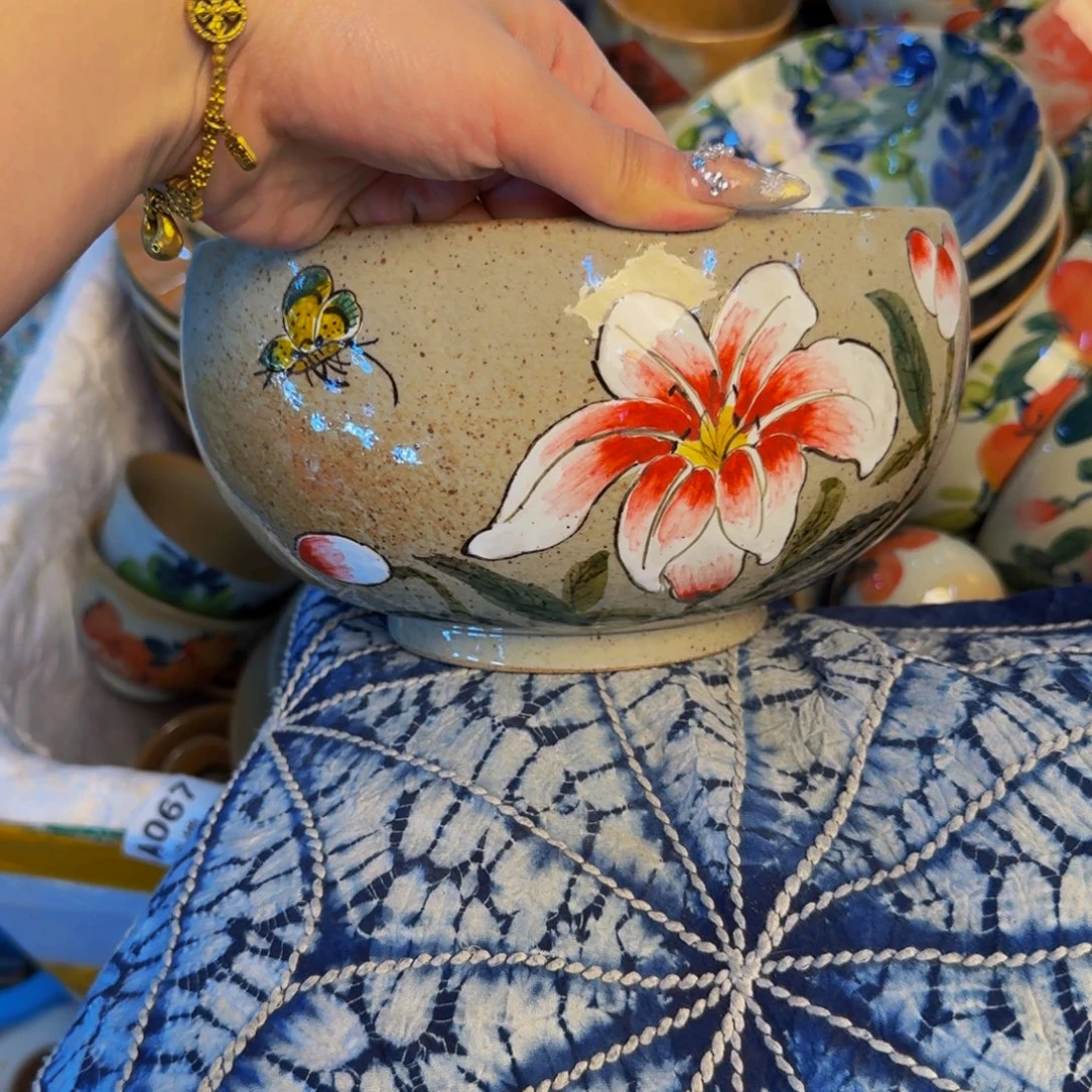 瓷片景德镇陶瓷手工手绘