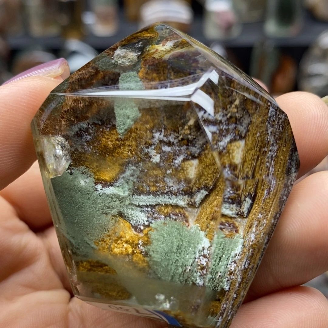 珠宝半成品水晶未镶嵌