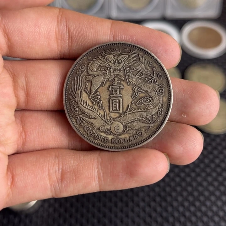 金属大头龙洋船洋工艺品