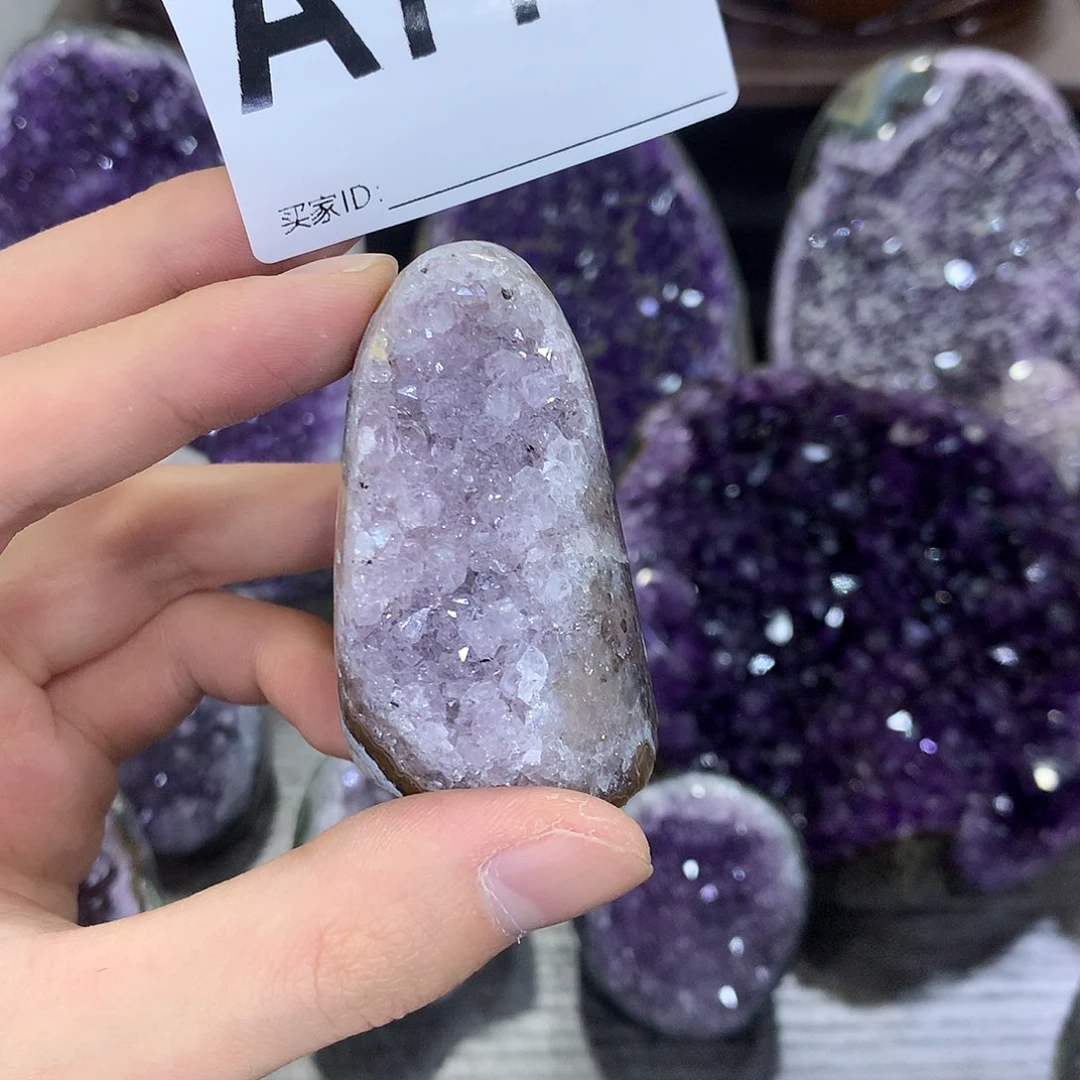 紫晶珠宝半成品未镶嵌775