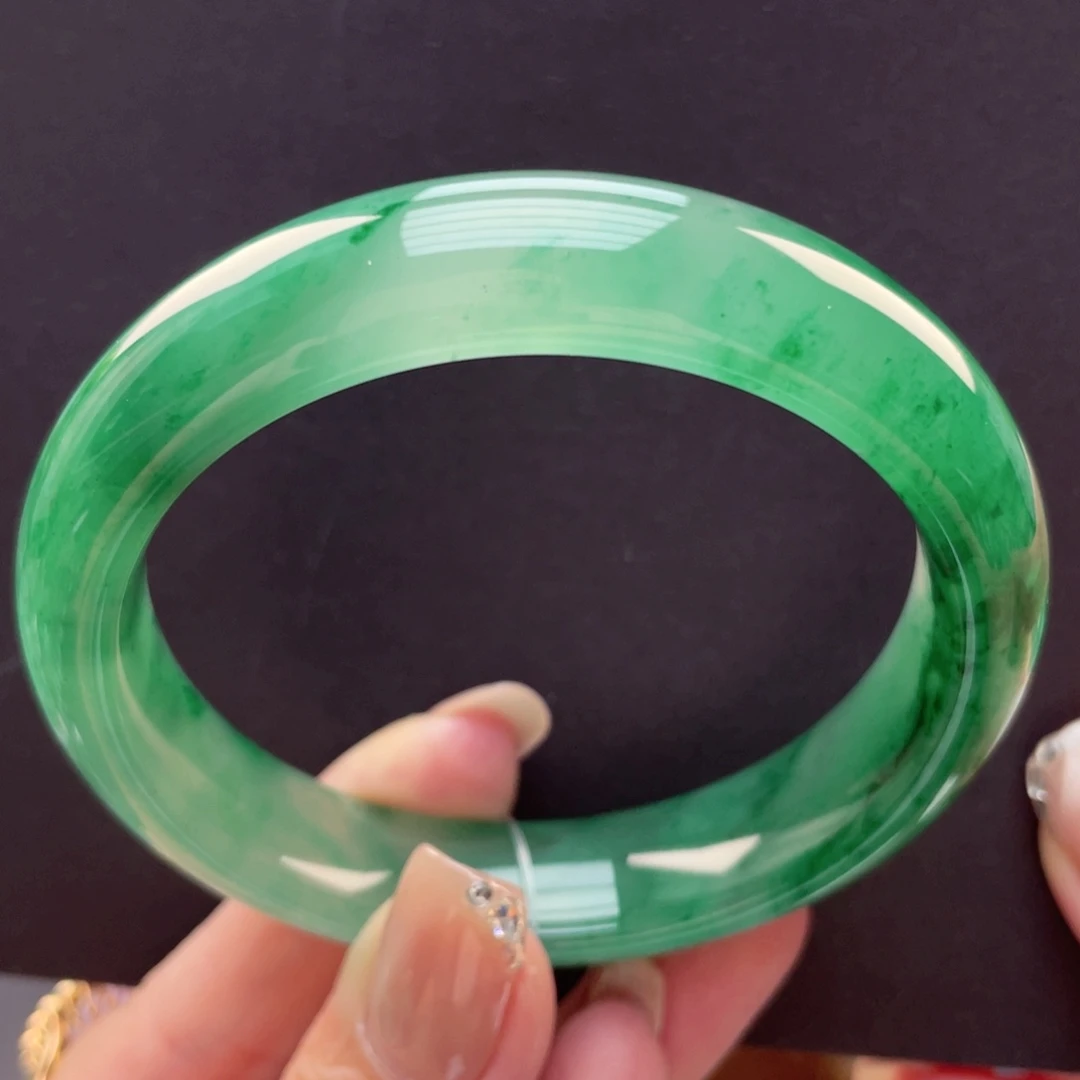 未镶嵌手镯石英质玉56-57