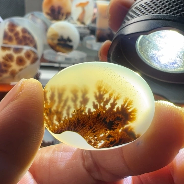 未镶嵌玛瑙/玉髓珠宝奇石