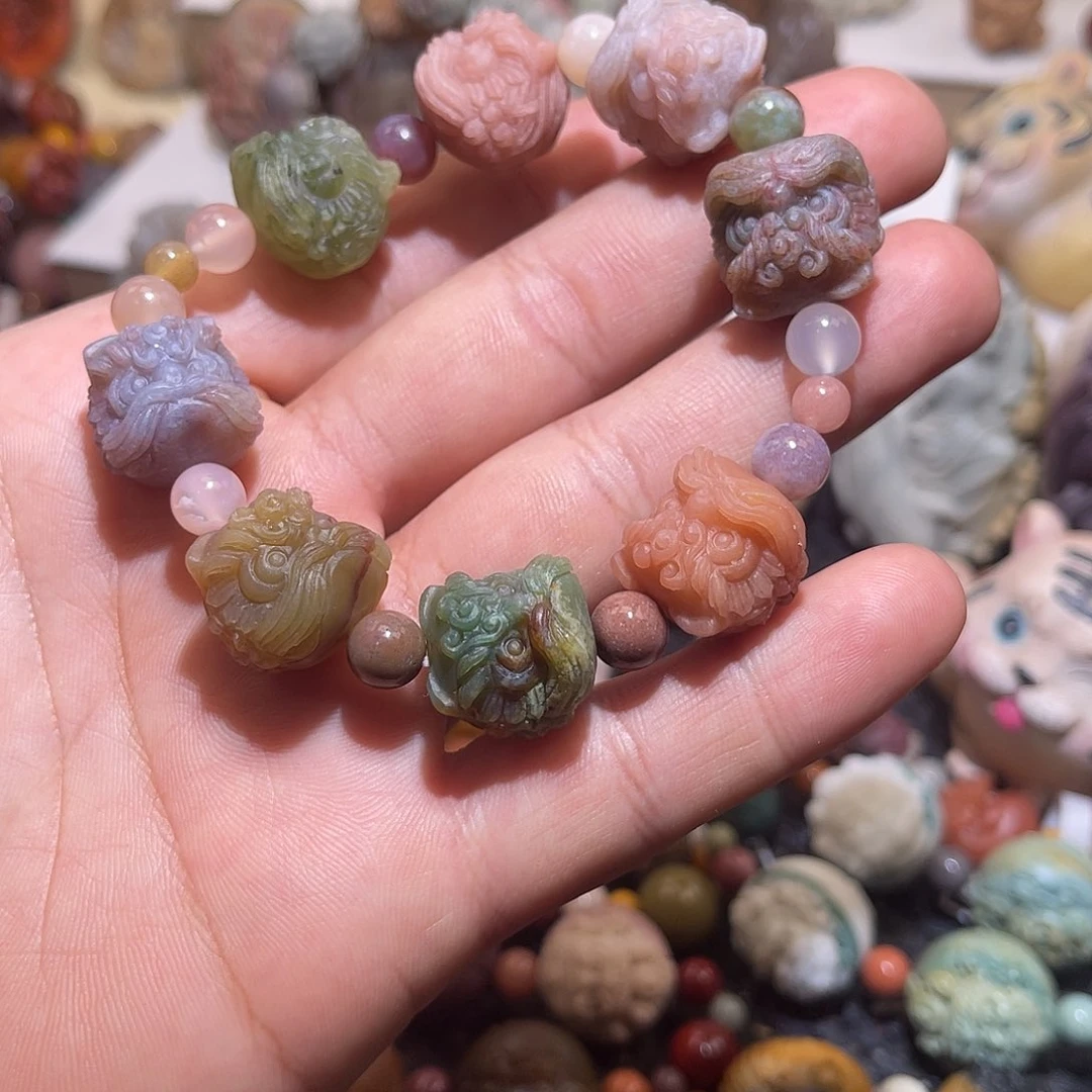 未镶嵌手串石英质玉