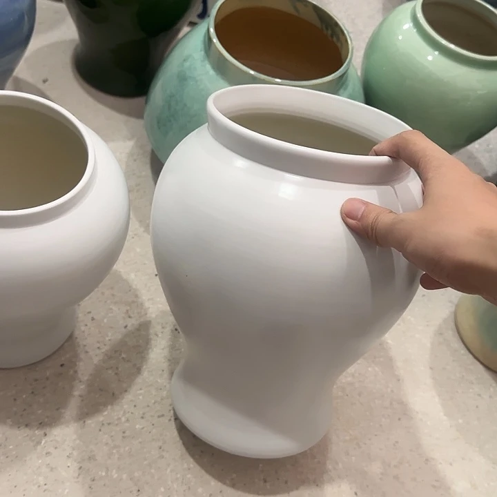 白泥花盆正品有孔