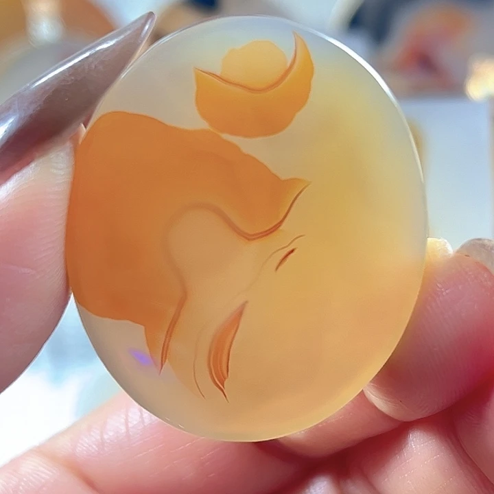 玛瑙/玉髓合金颈饰