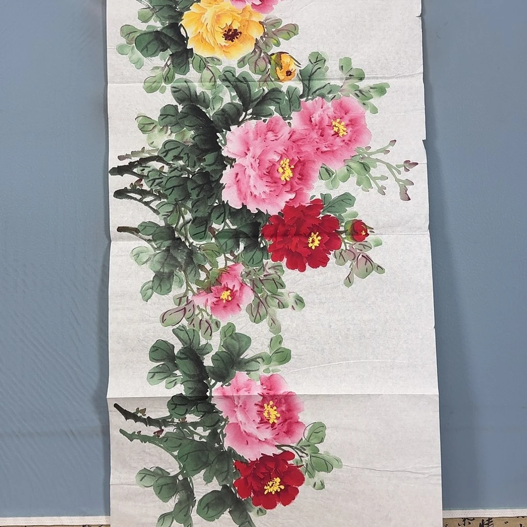 国画537 牡丹一如你初