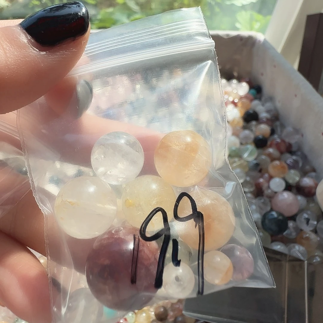 水晶珠宝半成品未镶嵌莱****囍半成品