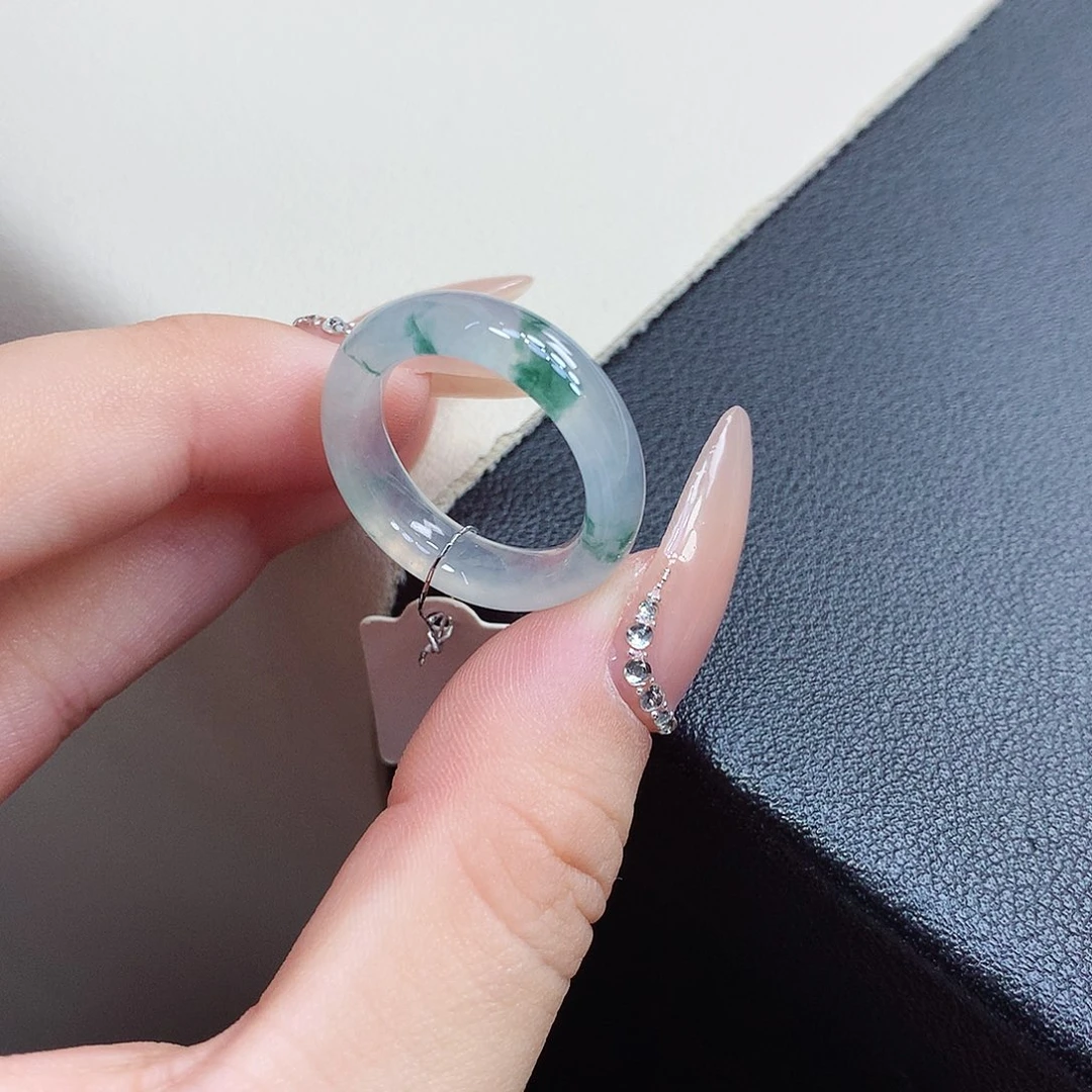 翡翠戒指未镶嵌15号