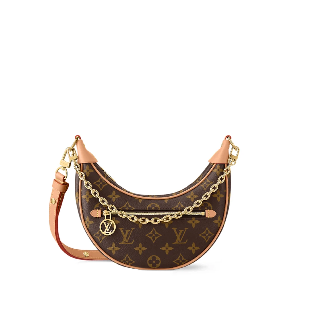 95新 LouisVuitton/路易威登 lv路易威登 豌豆月亮包 （14228007）