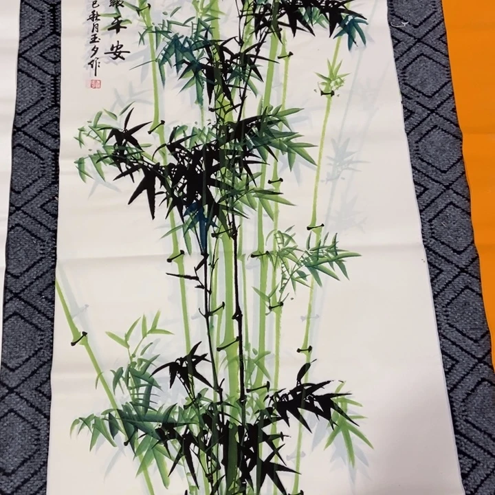 枕书斋画廊的直播间