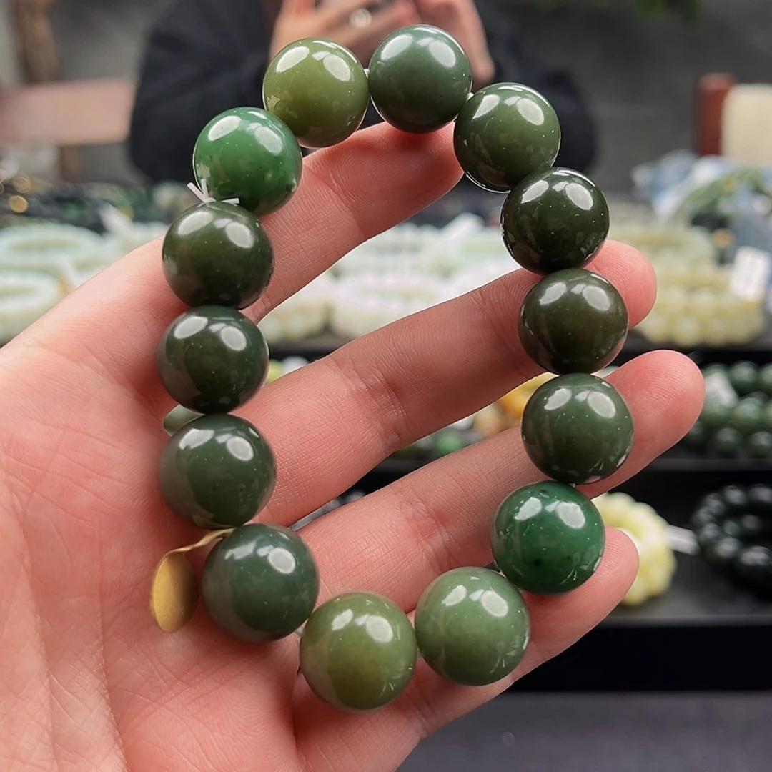 和田玉手串未镶嵌