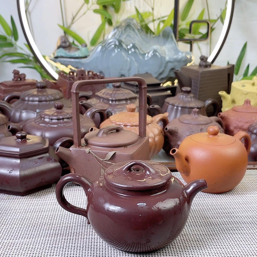 紫砂茶壶微瑕不退不换180cc