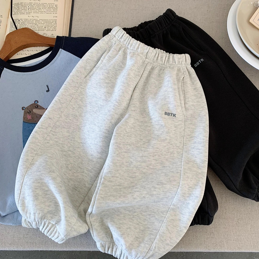 男童运动裤2025新款童装儿童休闲裤男宝宝春季卫裤小男孩大PP裤子