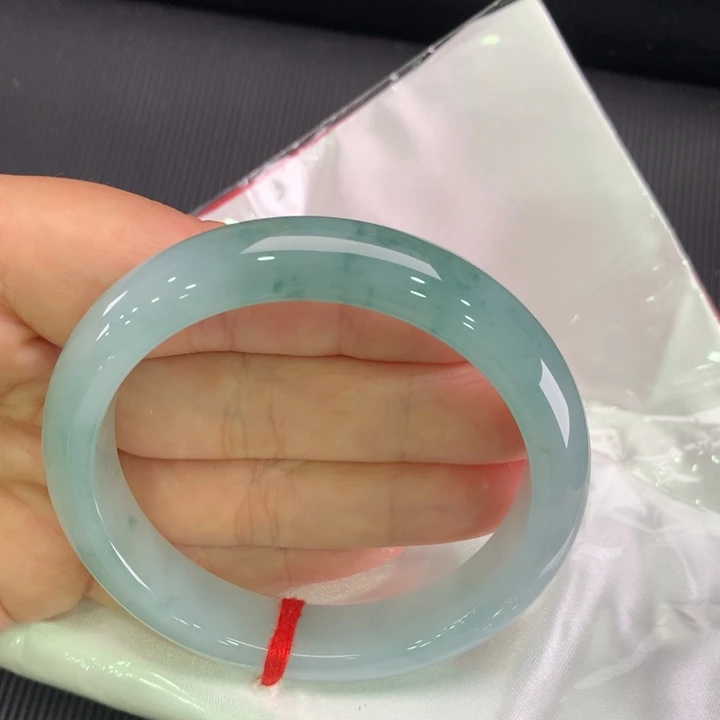 未镶嵌手镯翡翠正圈58