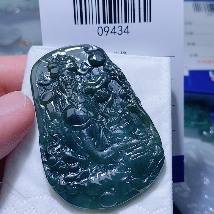 翡翠未镶嵌颈饰天光墟翡翠市场现金代购