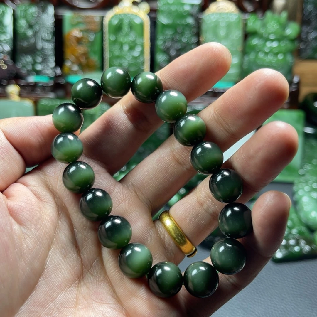 越***多手链未镶嵌和田玉