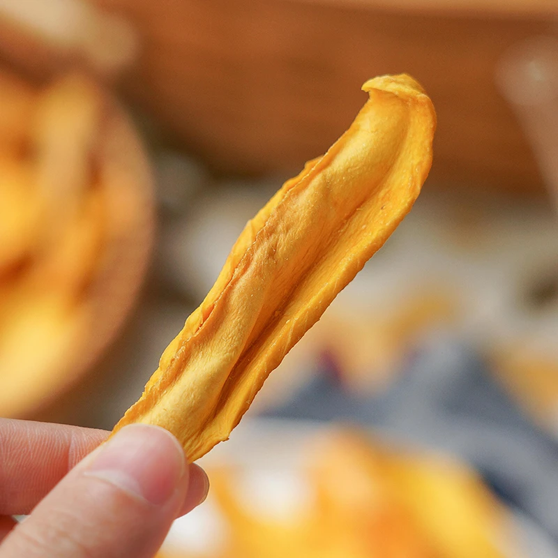 原味手工芒果干水果干四川攀枝花凯特芒大金煌芒不加糖宝宝零食