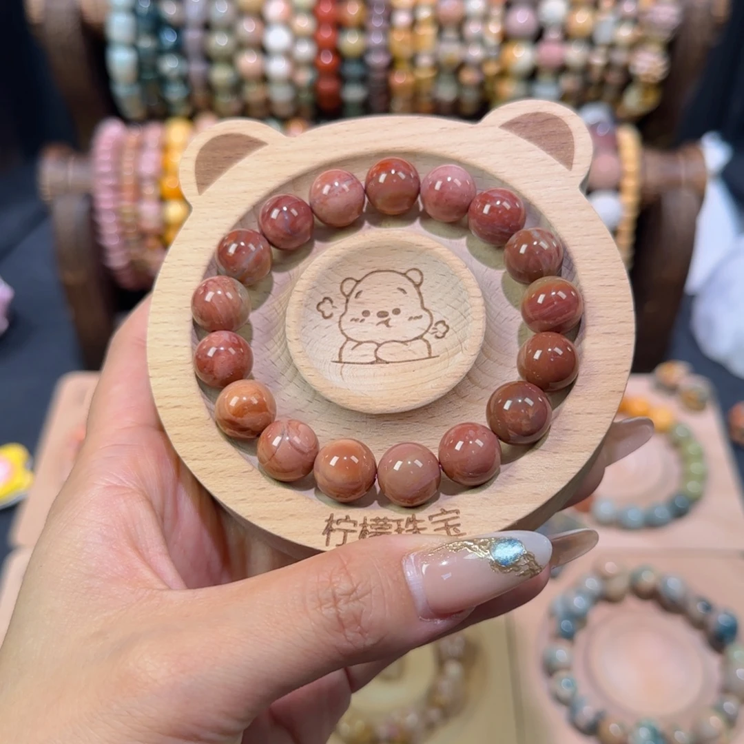 石英质玉手链合金14