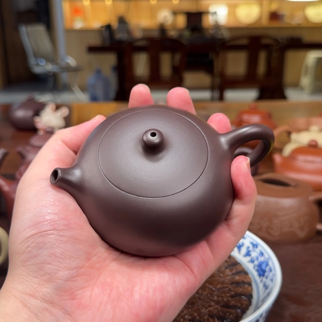 *****茶壶紫砂扁西施紫砂壶