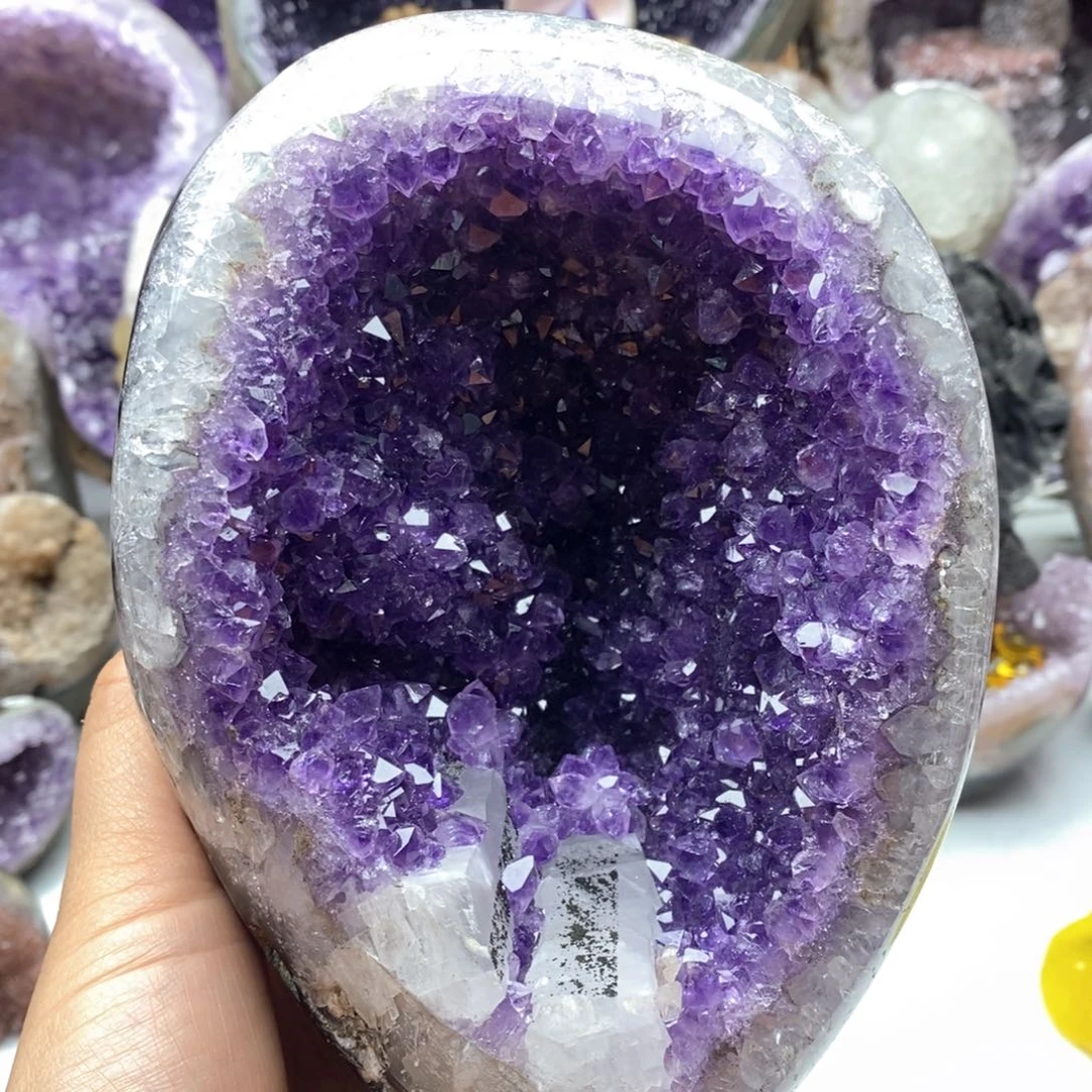 未镶嵌大型摆件（非配饰）紫晶