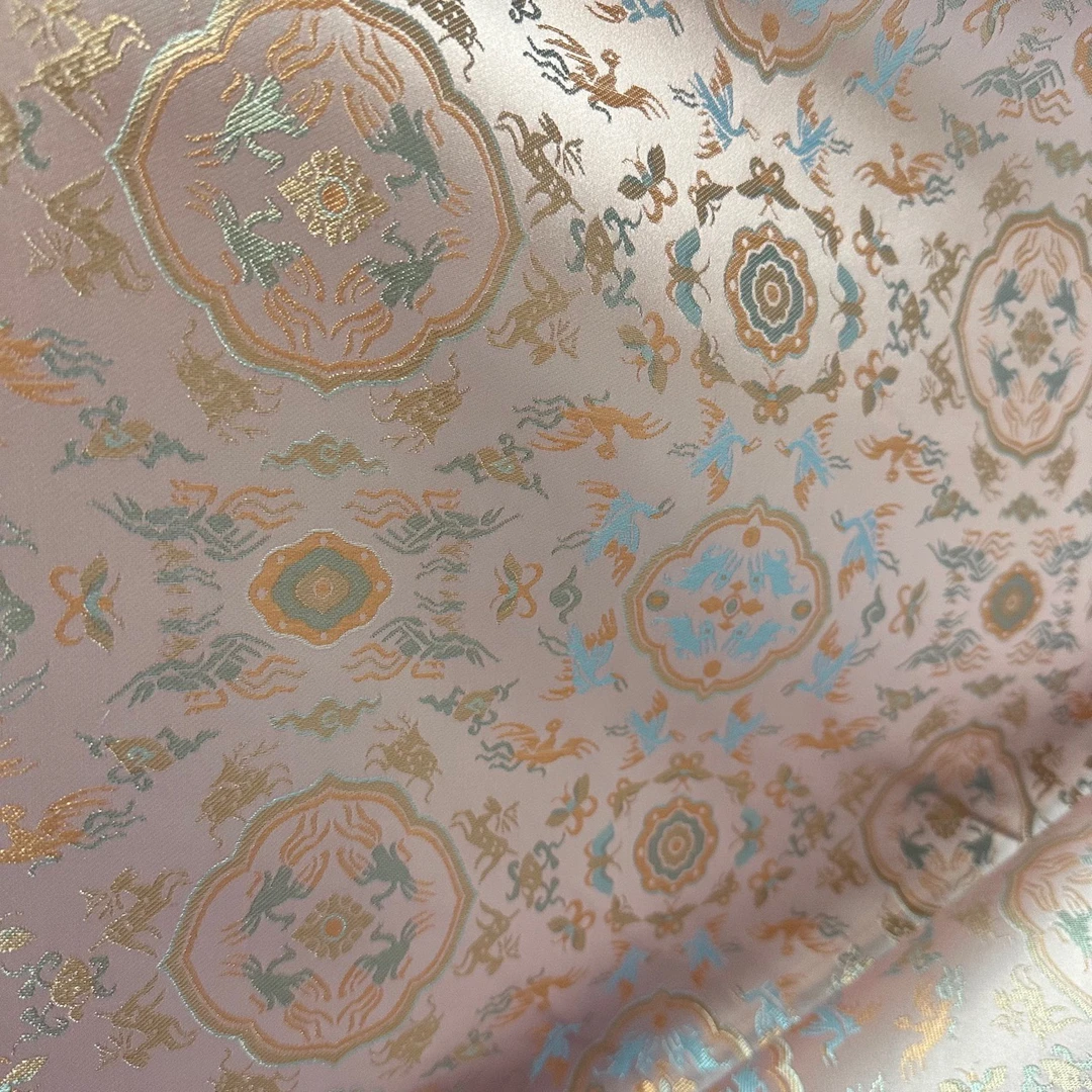 1号链接织锦缎宋锦提花布料绸缎主播直播专属链接价格几元拍几件