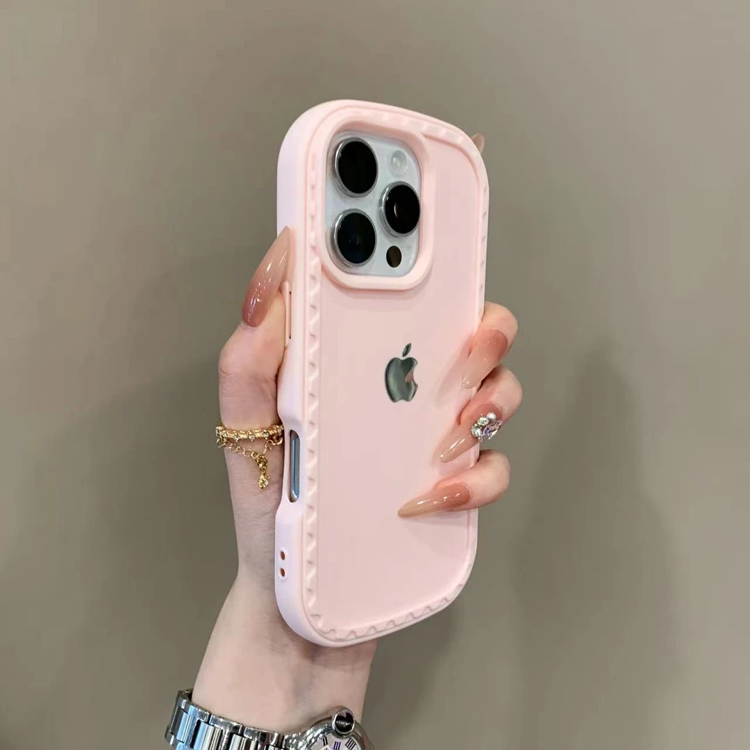 个性推拉防尘塞适用iPhone16promax手机壳15pro情侣14硅胶13网红