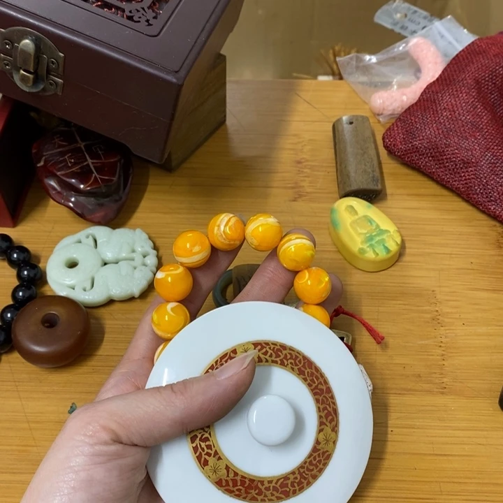 瓷片哈中古工艺品树脂