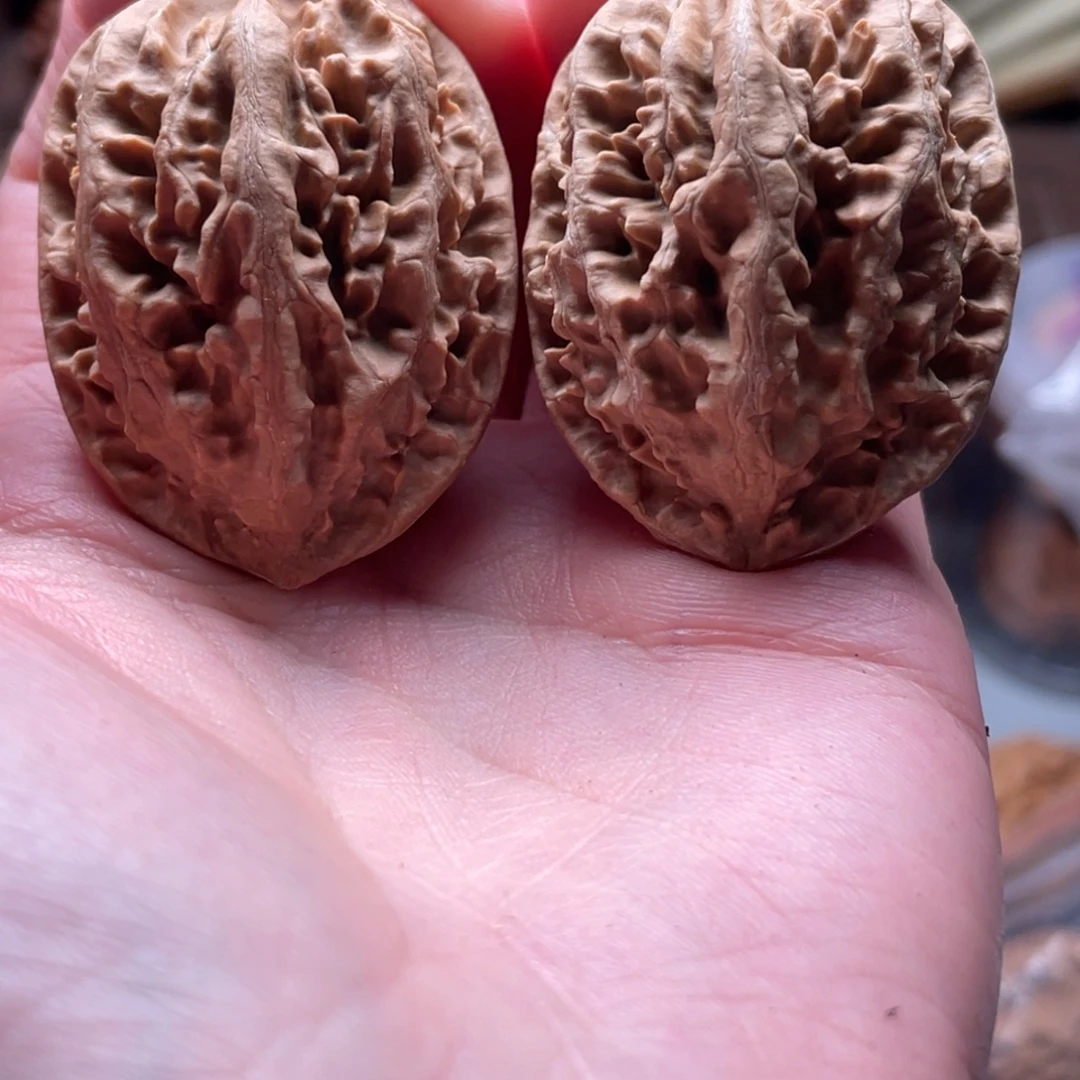 文玩核桃把件楸刀鱼126