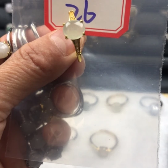 翡翠未镶嵌戒指缅甸