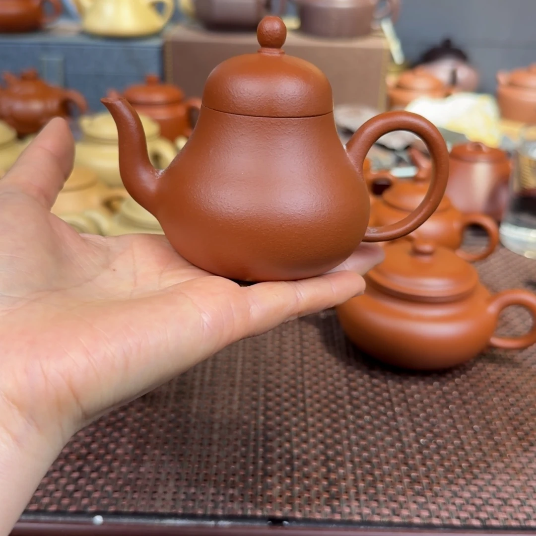 朱泥茶壶130毫升左右