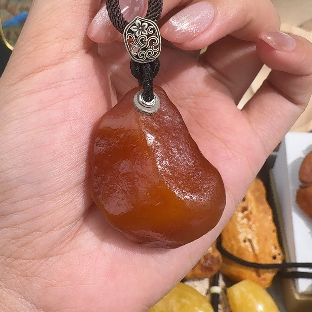 未镶嵌琥珀裸石我
