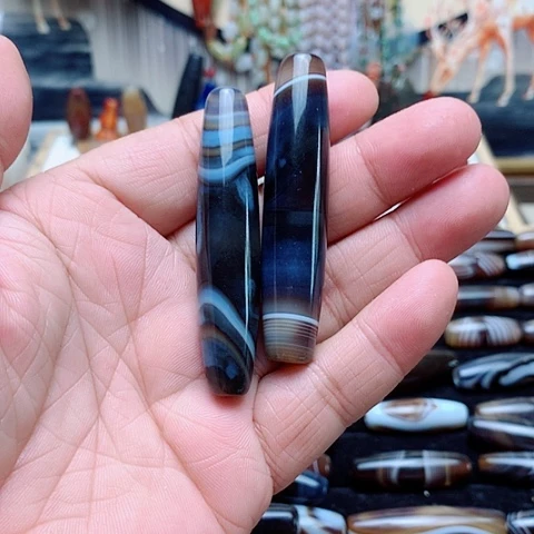 玛瑙/玉髓颈饰合金提**神