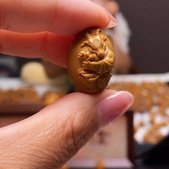 橄榄核的颜色是黑色