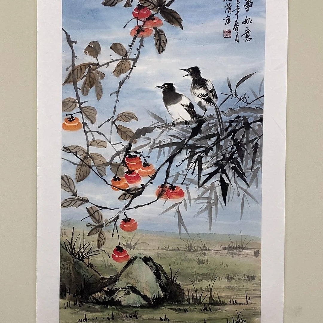 国画砚清三尺精品佳作